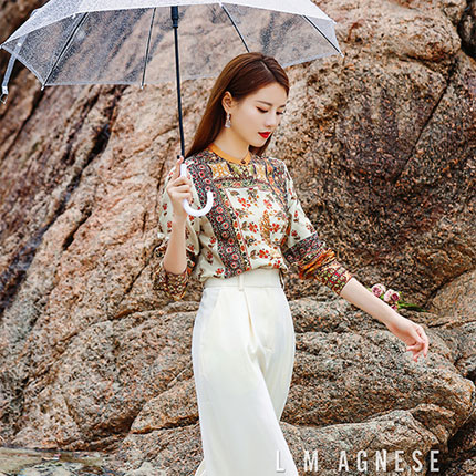 L M AGNESE creatively creates new women's clothing for all ages, and establishes a leading position in high-end women's clothing
