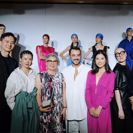 Innovation and win-win! Italian fashion designer empowers the development of light luxury women's wear L M AGNESE