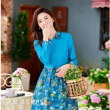 L M AGNESE, a leading women's clothing brand, meets spring