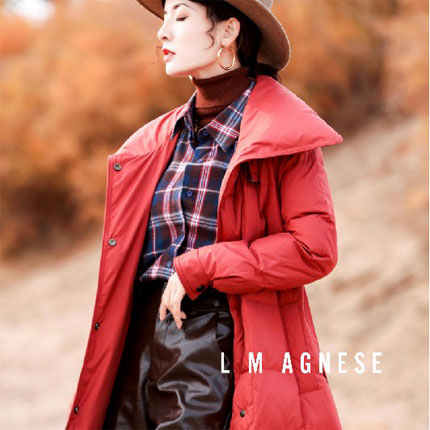 L M AGNESE high-end women's clothing explores the forefront of winter fashion